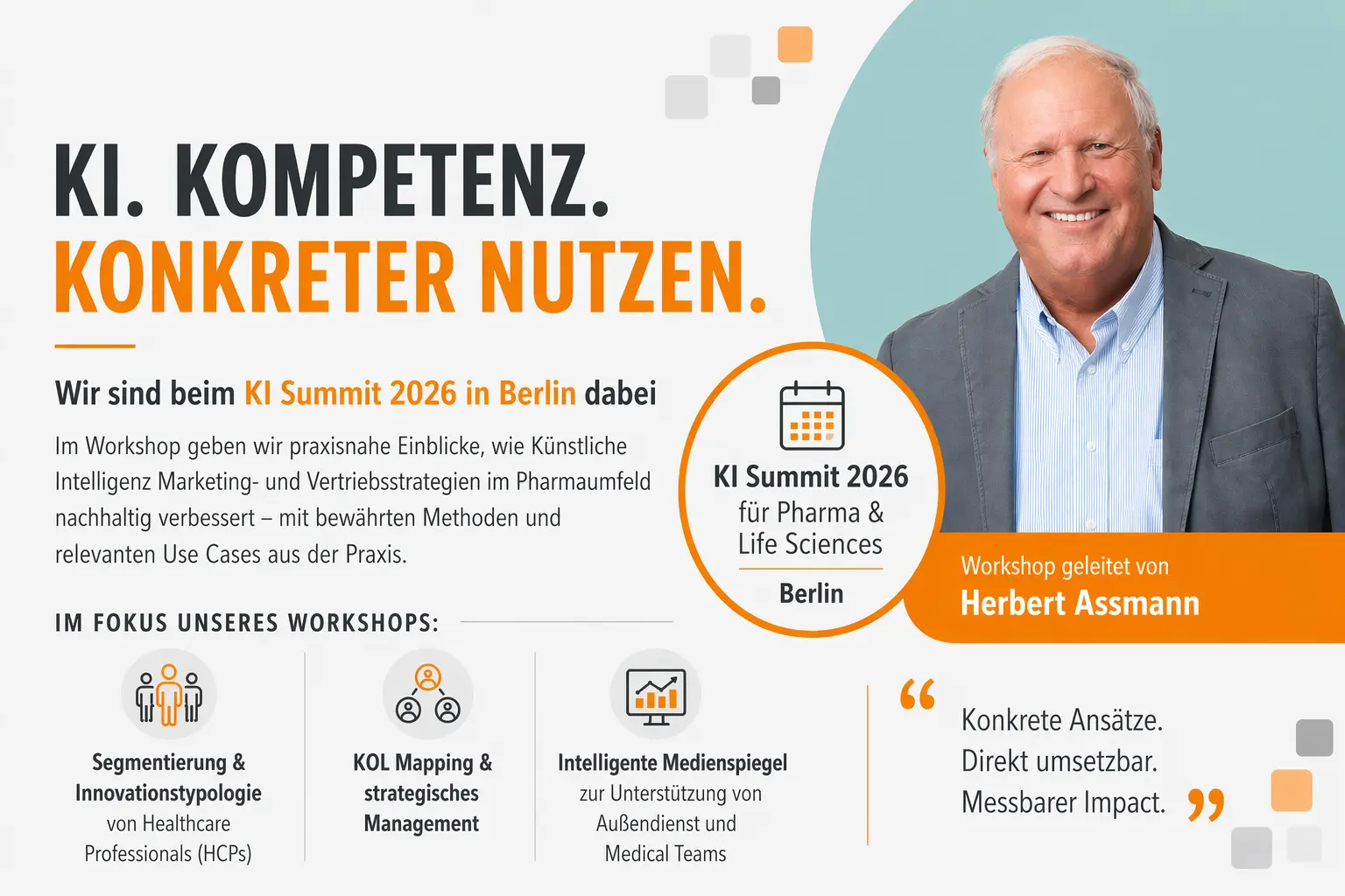 Grafik KI Summit 2026 in Berlin